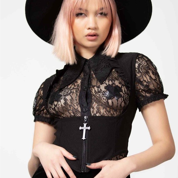 KillStar Isobella corset top - Picture 2 of 3